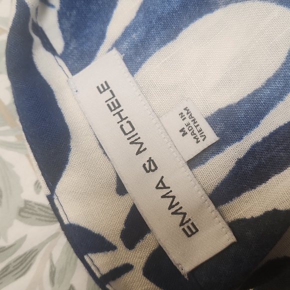 Emma & Michelle button up casual dress, size medium - Picture 8 of 8